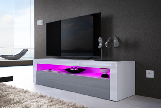 MEUBLE TV DESIGN A LED